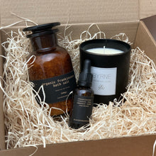 frankincense bath salt and face oil + large candle