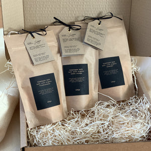 three salts - for a bath person